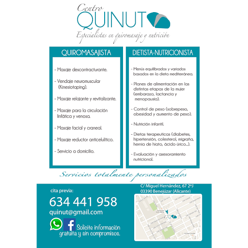 CLINICA QUINUT (Nutrición Clinica y Deportiva)