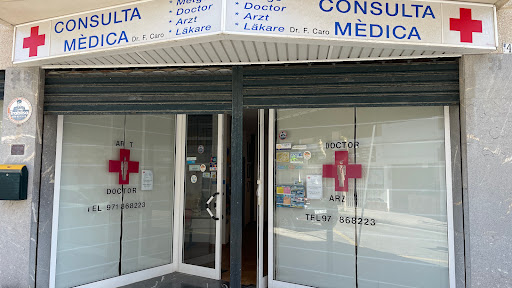 CONSULTA MEDICA DR. FRANCISCO CARO GALLEGO. PUERTO POLLENSA