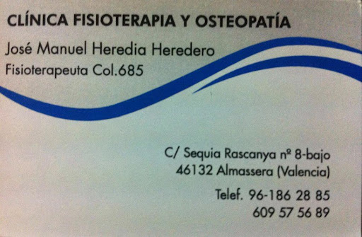 Clínica Fisioterapia y Osteopatía José Manuel Heredia
